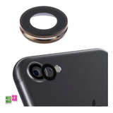 Kit 3 Lente Câmera Vidro Traseiro Compatível iPhone 7 C/ Aro