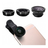 Kit 3 Lente Olho De Peixe Smartphone Celular Selfie Post