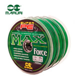 Kit 3 Linhas Multifilamento Maruri Pe Max Force 0,52mm 65lbs/29,5kg - (3x 100 Metros)