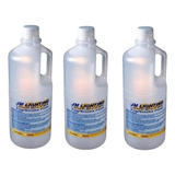 Kit 3 Líquido Para Máquina De Fumaça Aromas Fluido Especial