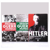 Kit 3 Livros | Hitler A Encarnação Do Mal + Primeira E Segunda Guerra Mundial | Claudio Blanc