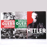 Kit 3 Livros | Hitler + Primeira E Segunda Guerra Mundial 