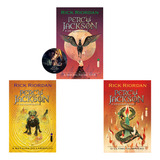 Kit 3 Livros, A Maldição Do Titã Vol.3 + A Batalha Do Labirinto Vol.4 + O Último Olimpiano Vol.5, Série Percy Jackson E Os Olimpianos, Rick Riordan, Intrínseca, Capa Mole, Edição 1, Português, 2023