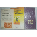 Kit 3 Livros Parapsicologia Experimental Hipóteses Em Paraps