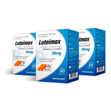 Kit 3 Luteimax Luteína Zeaxantina 20mg