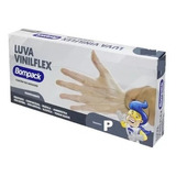 Kit 3 Luva Vinilflex Descartável C/100 Unidades P - Bompack