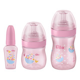 Kit 3 Mamadeira Lillo Evolution Primeirospassos 50/150/240ml