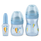 Kit 3 Mamadeira Lilloevolution Primeiros Passos 50/150/240ml
