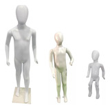 Kit 3 Manequin Infantil Para Loja (2 Anos-2/4anos-8/10 Anos)