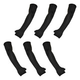 Kit 3 Manguito Proteção Solar Uv Ciclismo Volei Corrida Dedo