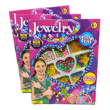 Kit 3 Miçangas Brinquedo Montar Pulseira Menina 567 Pcs