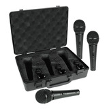Kit 3 Microfones Profissionais Behringer Xm1800s