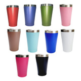 Kit 3 Mini Copos Térmicos Caneca 140ml Inox Portátil Cerveja