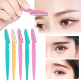 Kit 3 Navalhete Para Sobrancelha E Aparador De Pelos Facial