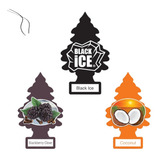 Kit 3 Odorizador Automotivo Little Trees Aromatizante Eua