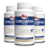 Kit 3 Ômegafor Plus 1000mg Vitafor