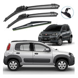 Kit 3 Palheta Limpador Parabrisa Chuva Novo Uno 2009 Á 2020