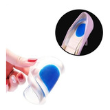 Kit 3 Palmilha Silicone Calcanheira Amortecedor Impacto Fasc