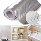 Kit 3 Papel Adesivo Parede Lavável Mármore Pastilha Cozinha