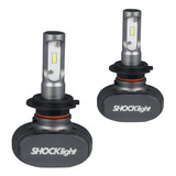 Kit 3 Par Ultra Led Shock Light Titanium H7 +hb4+ H1 6000k 