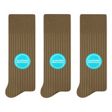 Kit 3 Pares De Meias Social Masculina Algodão Selene 8006