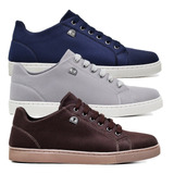 Kit 3 Pares De Tênis Polo Fran Sapatênis Masculino Casual