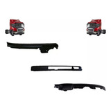 Kit 3 Partes Moldura Inferior Parabrisa Scania S5 S6