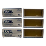 Kit 3 Pasta Para Solda Rápida 10g Eficiencia Total Exbom