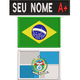 Kit 3 Pç Nome E Bandeira