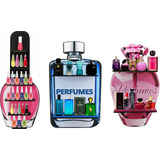 Kit 3 Pçs Organizador Prateleira Perfumes