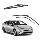 Kit 3 Pçs Palheta Limpador Diant+tras Toyota Prius 2015 