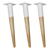 Kit 3 Pé Palito Ayme 50cm Eucalipto Resistente Canhão Cp