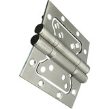 Kit 3 Peças Dobradiça Aço Inox Encaixe Rápido Sobrepor 360°