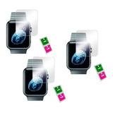 Kit 3 Pelicula De Vidro Transparente P/ Relogio Iwatch 42mm