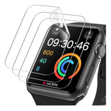 Kit 3 Pelicula Hidrogel Para Apple Watch E Iwo Premium