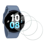Kit 3 Película Vidro Relógio Galaxy Watch 5 40mm P/ Proteção