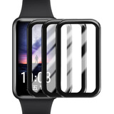 Kit 3 Películas Proteção Gel 3d Para Xiaomi Mi Band 8 Active