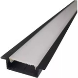 Kit 3 Perfil De Embutir 40mm Alumínio Para Fita De Led 2 Met