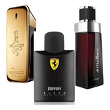 Kit 3 Perfumes Masculinos - Malbec,