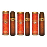 Kit 3 Perfumes Tradicional Cuba Gold