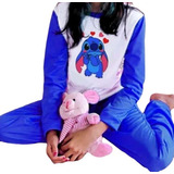 Kit 3 Pijama Infantil Feminino Manga