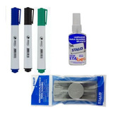 Kit 3 Pincel Caneta P/ Quadro