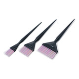 Kit 3 Pincel Coloração Mechas Pure Color Romeu Felipe
