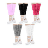 Kit 3 Polainas Infantis Colorida Ballet Criança Herofitness