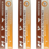 Kit 3 Pomada Massageadora Extrato De Sucupira Alta Eficácia