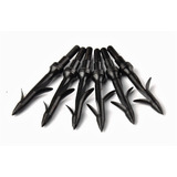Kit 3 Pontas Caça / Pesca Arqueria - Aço Sólido Pesadas