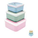 Kit 3 Potes Papinha Buba Gumy 250 350 550 Ml Promoção