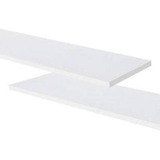Kit 3 Prateleiras Grossas Mdf 25mm 180x25 Branco Sob Medida.