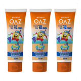 Kit 3 Protetores Solar Bob Esponja 70 Fps 125ml - Oaz