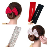 Kit 3 Rabicó Faixa De Cabelo Estampada Para Coque Fashion